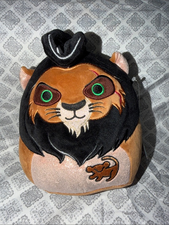 Squishmallows Other - Squishmallows The Lion King Scar Plush - Green, Orange, Black, Brown